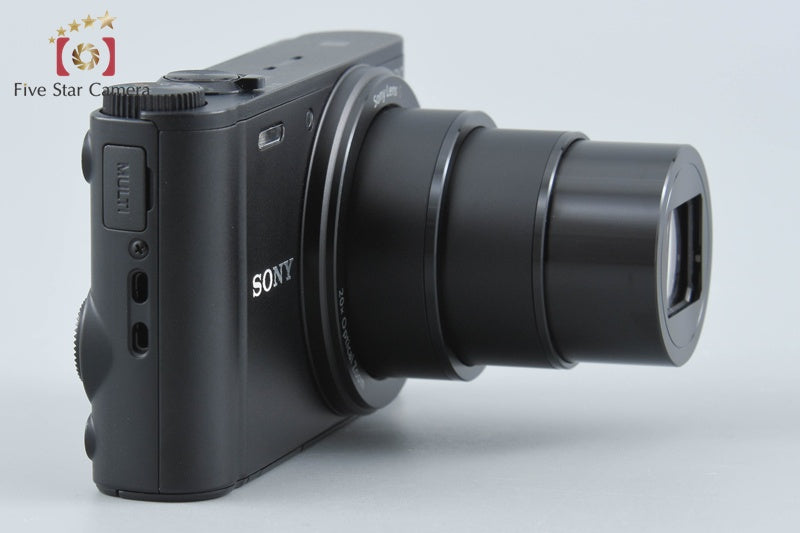 Sony Cyber-Shot DSC-WX350 Black Digital Camera [Multiple Languages] from Japan
