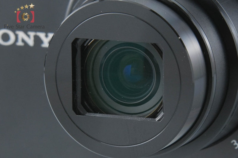 Sony Cyber-Shot DSC-WX350 Black Digital Camera [Multiple Languages] from Japan