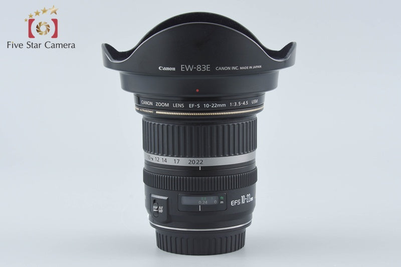 Canon EF-S 10-22mm f/3.5-4.5 USM from Japan