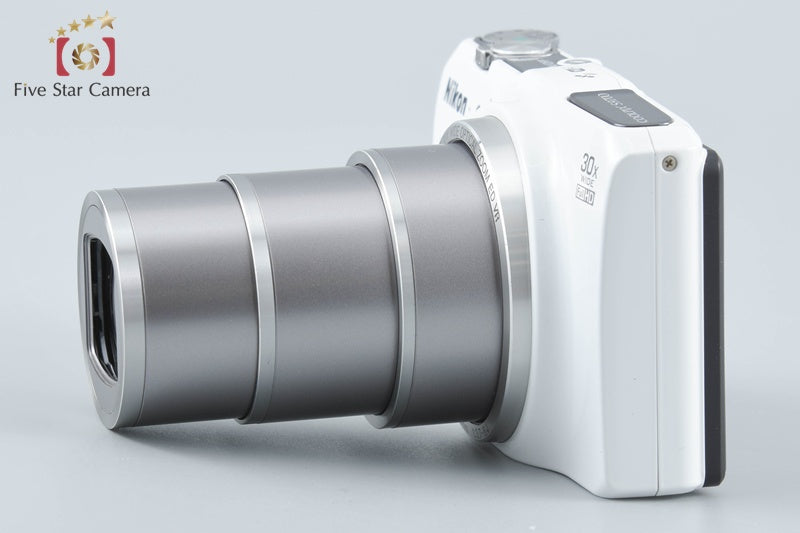 Nikon COOLPIX S9700 Elegant White 16.5 MP Digital Camera from Japan