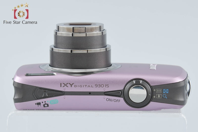 Canon IXY DIGITAL 930 IS Purple 12.1 MP Digital Camera w/ Box from Japan