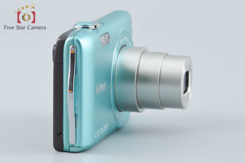 Nikon COOLPIX S3300 Mint Green 16.0 MP Digital Camera from Japan