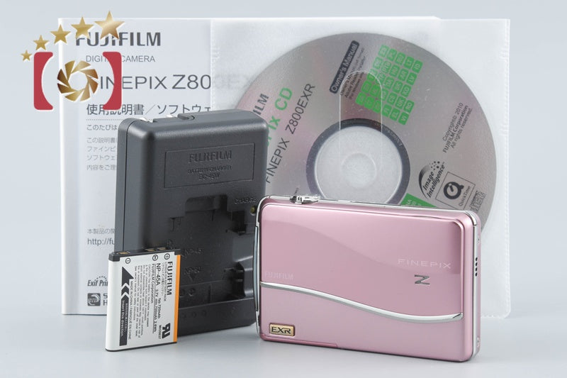 Fujifilm FinePix Z800EXR Pink 12.0 MP Digital Camera from Japan