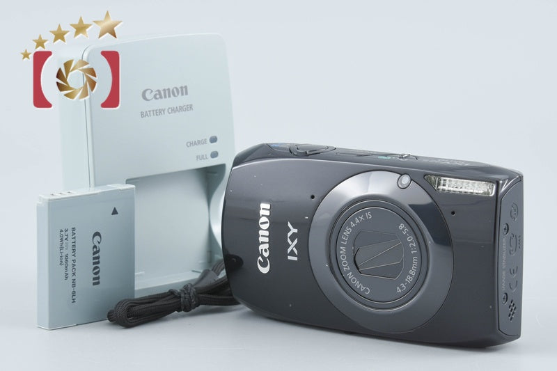 Canon IXY 32S Black 12.1 MP Digital Camera from Japan