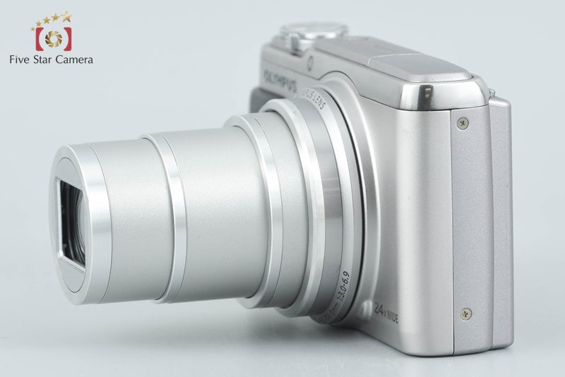 Olympus Stylus SH-50 Silver 16.0 MP Digital Camera from Japan