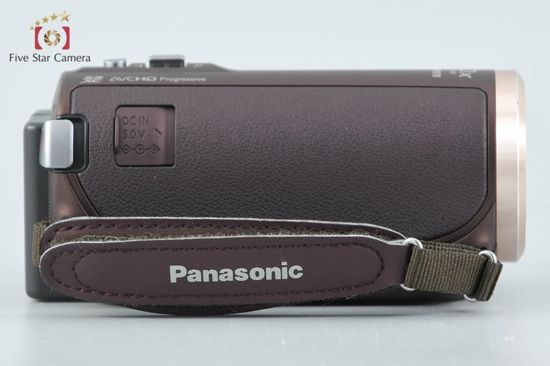 Panasonic HC-V550M Brown Digital HD Video Camera from Japan