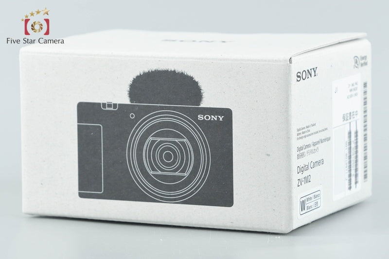 Sony ZV-1M2G White Shooting Grip Kit w/ Box [Multiple Languages] from Japan