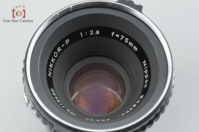 Nikon NIKKOR-P 75mm f/2.8 for Zenza Bronica EC S2 S2A from Japan