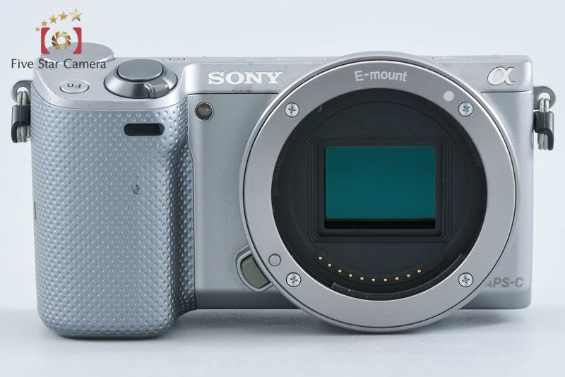 Sony α NEX-5T Silver 16.1 MP 16-50 55-210 Lenses [Multiple Languages] from Japan