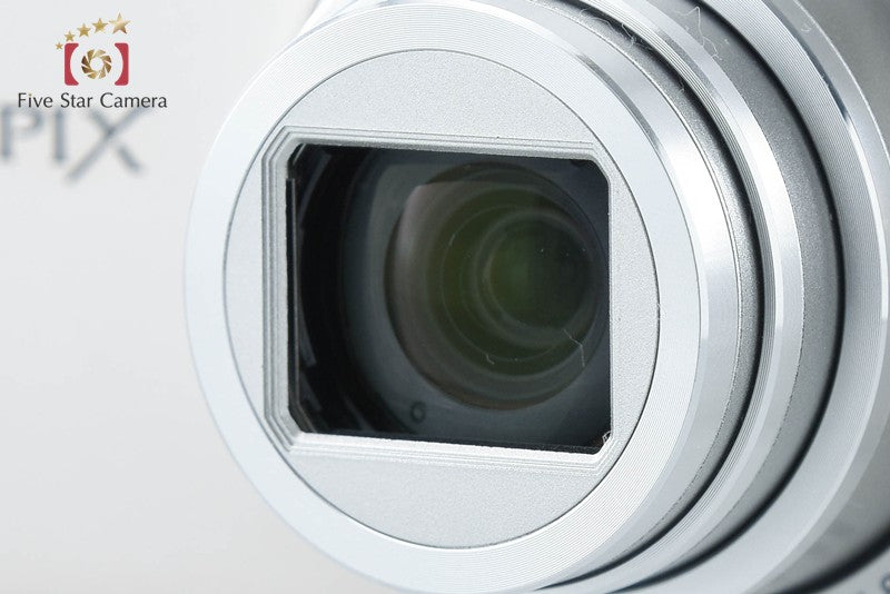 Nikon COOLPIX S6200 Platinum Silver 16.0 MP Digital Camera from Japan