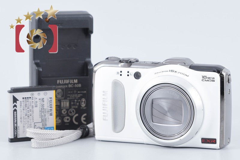 Fujifilm FinePix F600EXR White 16.0 MP Digital Camera from Japan