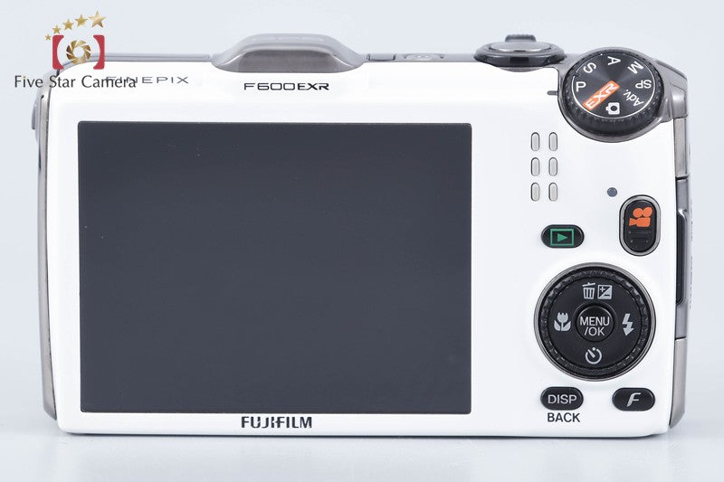 Fujifilm FinePix F600EXR White 16.0 MP Digital Camera from Japan