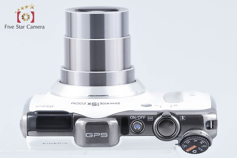 Fujifilm FinePix F600EXR White 16.0 MP Digital Camera from Japan
