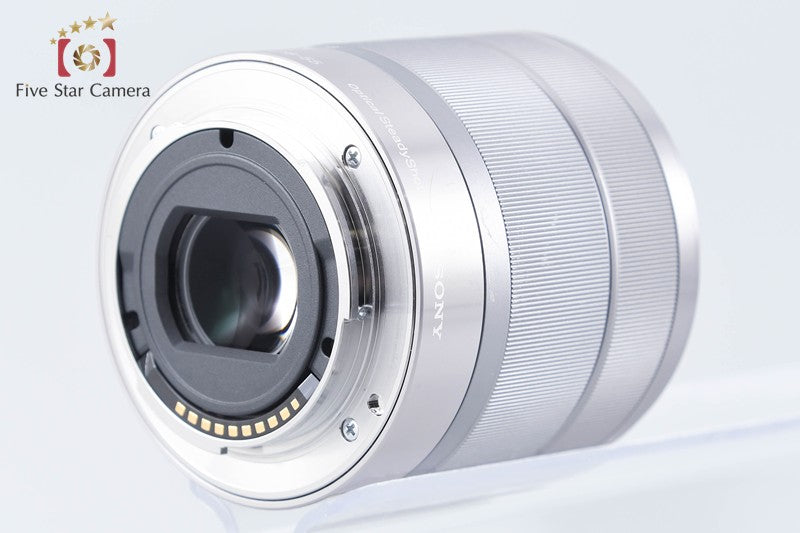 SONY E 18-55mm f/3.5-5.6 OSS SEL1855 Silver from Japan
