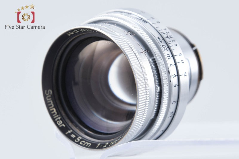 Leica Summitar 50mm f/2 Later Model L39 LTM Leica Thread Mount Lens from Japan