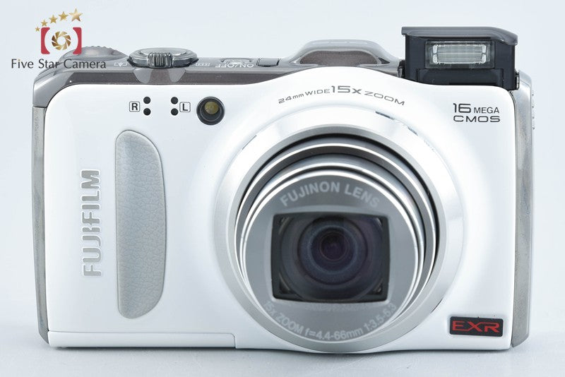 Fujifilm FinePix F550EXR White 16.0 MP Digital Camera from Japan