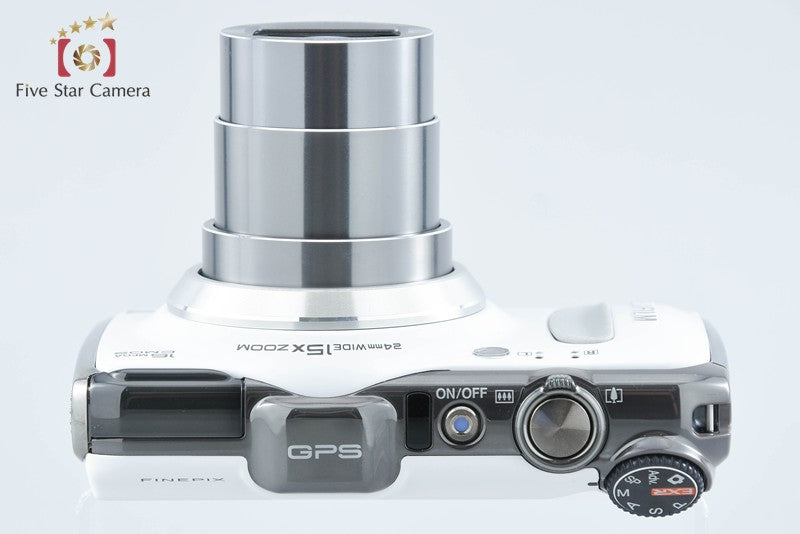 Fujifilm FinePix F550EXR White 16.0 MP Digital Camera from Japan