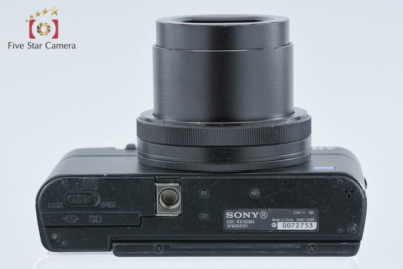 Sony Cyber-shot DSC-RX100M3 Digital Camera [Multiple Languages] from Japan