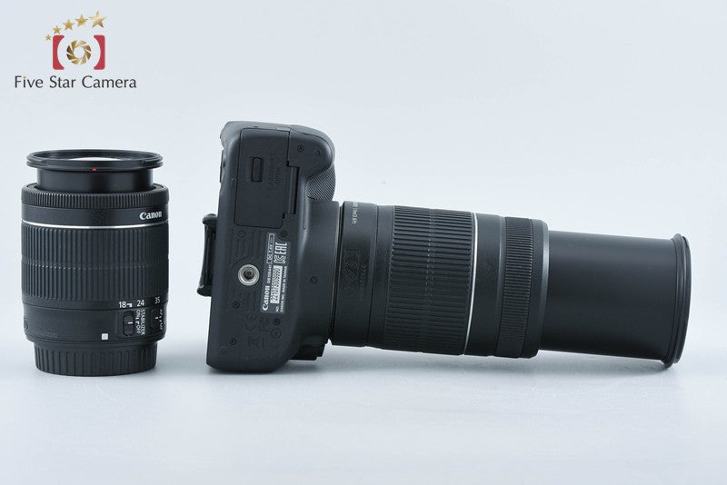 Canon EOS Kiss X7 / Rebel SL1 / 100D 18.0 MP 18-55 55-250 Lenses from Japan