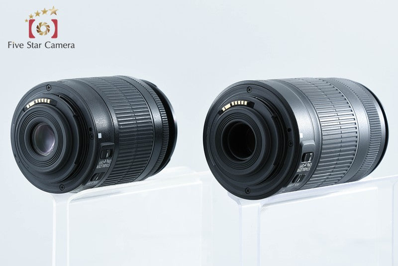 Canon EOS Kiss X7 / Rebel SL1 / 100D 18.0 MP 18-55 55-250 Lenses from Japan