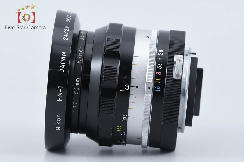 Nikon NIKKOR-N Auto 24mm f/2.8 Non Ai Lens from Japan