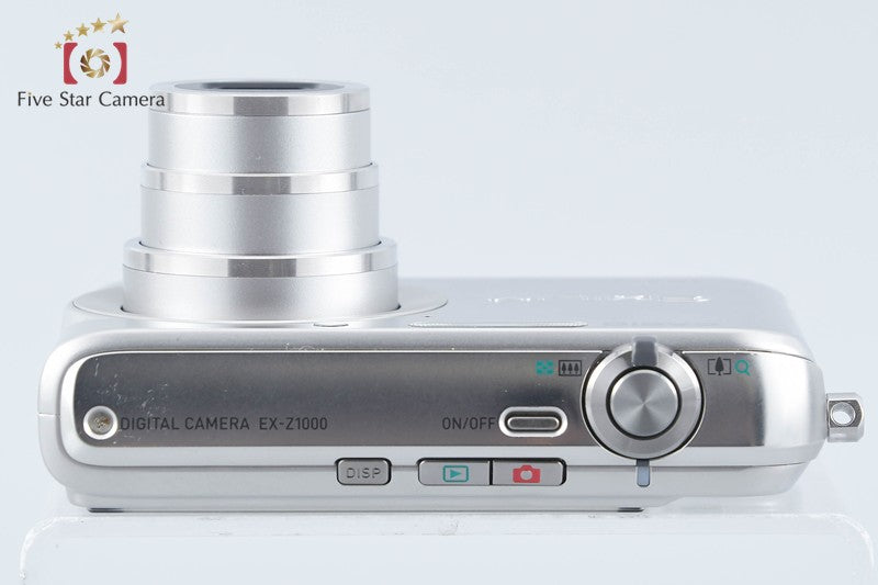 CASIO EXILIM EX-Z1000 Silver 10.1 MP Digital Camera from Japan