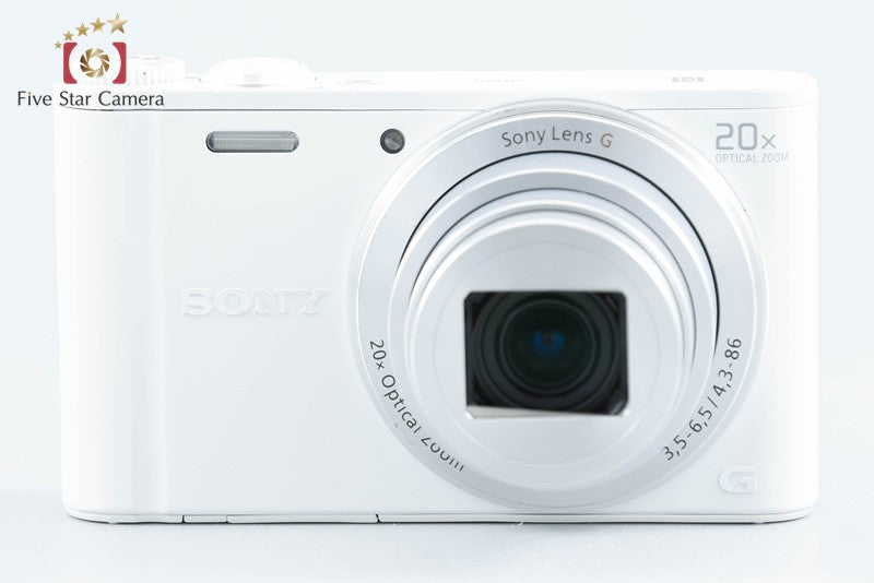 Sony Cyber-Shot DSC-WX350 White Digital Camera [Multiple Languages] from Japan
