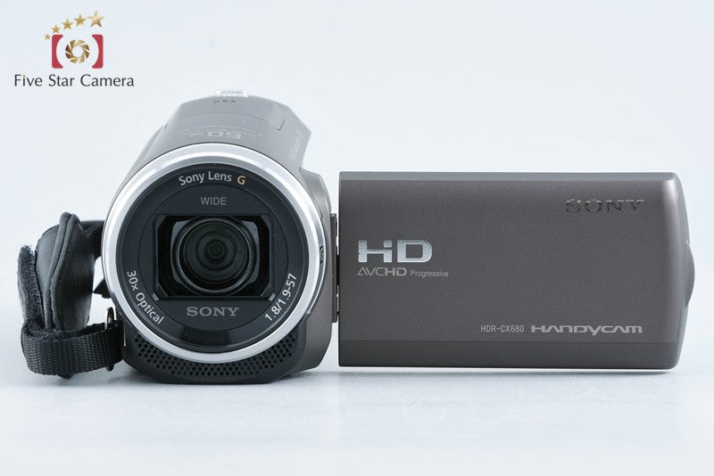 Sony Handycam HDR-CX680 Digital Video Camera [Multiple Languages] from Japan