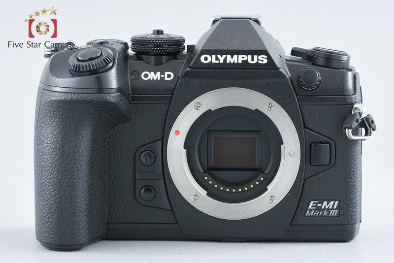 Olympus OM-D E-M1 Mark III Black 20.3 MP Digital Mirrorless Camera from Japan