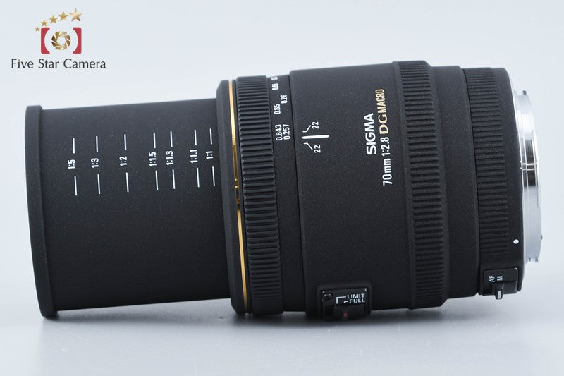 Sigma 70mm f/2.8 EX DG MACRO for Canon from Japan