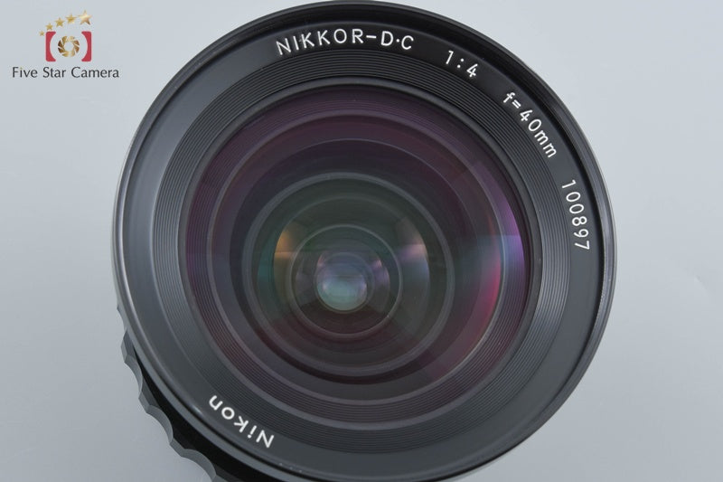 Nikon NIKKOR-D.C 40mm f/4 for Zenza Bronica S2 S2A EC EC-TL from Japan