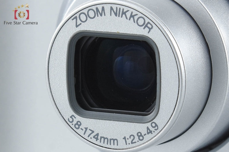 Nikon COOLPIX 4100 Chrome Silver 4.0 MP Digital Camera w/ Box from Japan