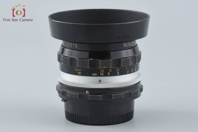Nikon NIKKOR-H Auto 28mm f/3.5 Ai Converted from Japan