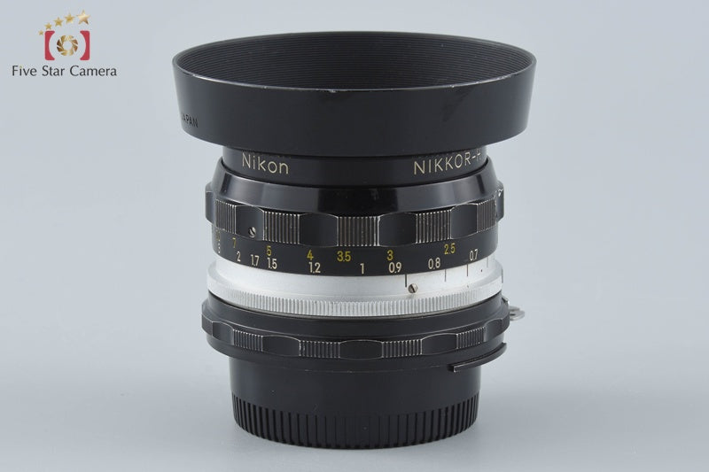 Nikon NIKKOR-H Auto 28mm f/3.5 Ai Converted from Japan
