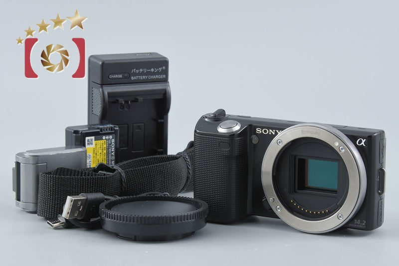 Sony α NEX-5 Black Digital Mirrorless Camera [Japanese Language Only] from Japan