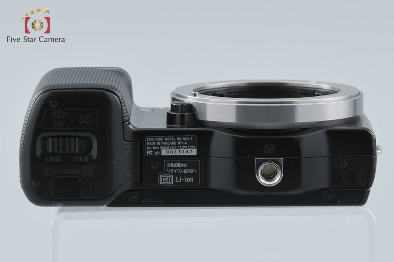 Sony α NEX-5 Black Digital Mirrorless Camera [Japanese Language Only] from Japan