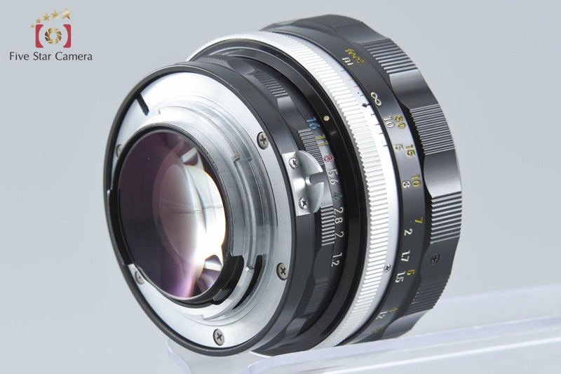 Nikon NIKKOR-S.C Auto 55mm f/1.2 Non Ai Lens from Japan