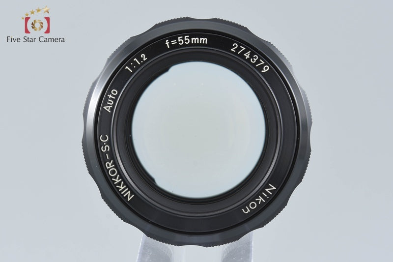 Nikon NIKKOR-S.C Auto 55mm f/1.2 Non Ai Lens from Japan