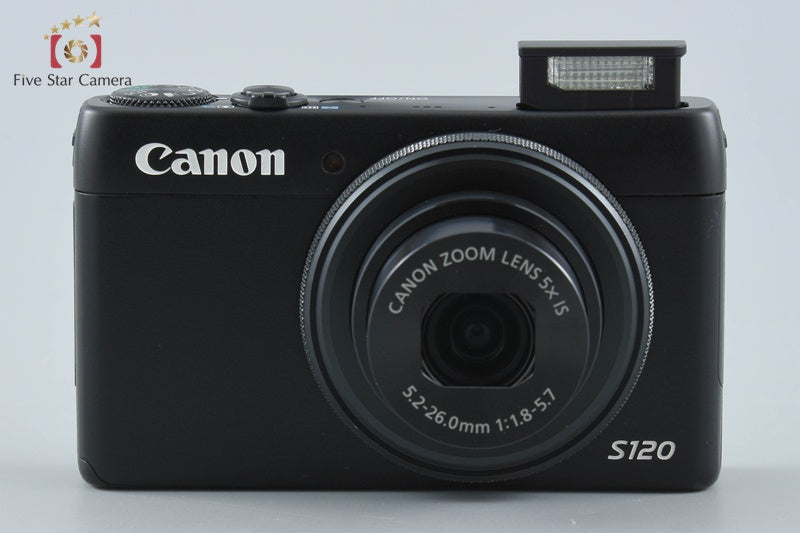 Canon PowerShot S120 Black 12.1 MP Digital Camera from Japan