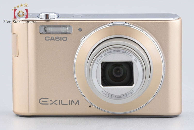 CASIO EXILIM EX-ZS190 Gold 16.1 MP Digital Camera from Japan
