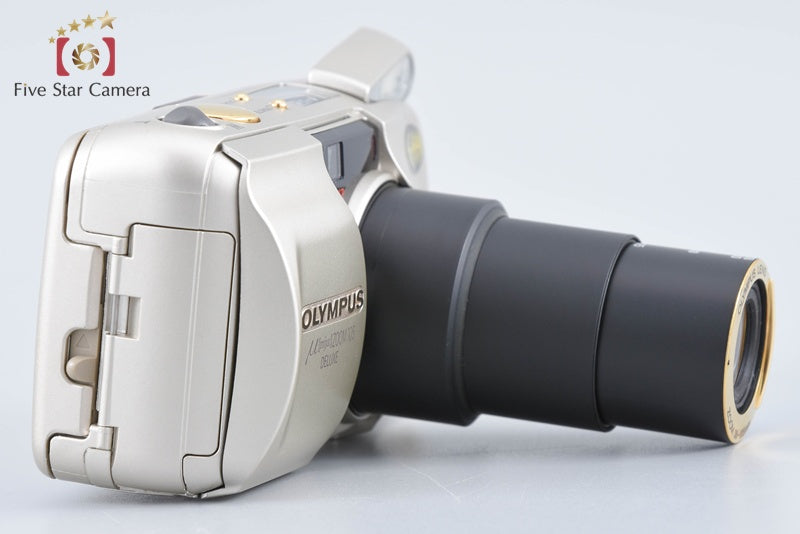 Olympus μ[mju:] ZOOM 105 DELUXE 35mm Point & Shoot Film Camera w/ Box from Japan