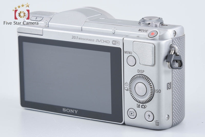 Sony α5000 ILCE-5000L Silver 20.1 MP 16-50 Lens [Multiple Languages] from Japan