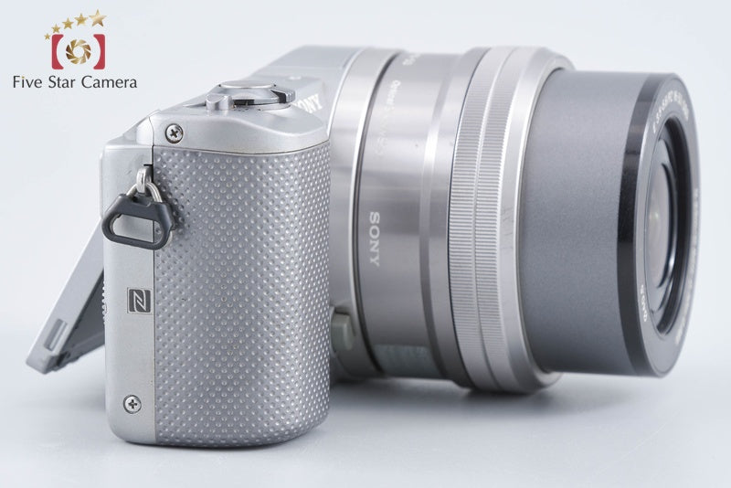 Sony α5000 ILCE-5000L Silver 20.1 MP 16-50 Lens [Multiple Languages] from Japan