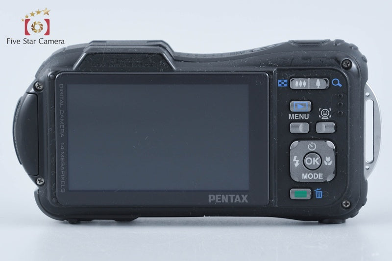 RICOH PENTAX Optio WG-1 Black 14.0 MP Waterproof Action Camera from Japan
