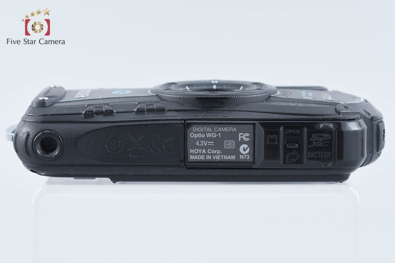 RICOH PENTAX Optio WG-1 Black 14.0 MP Waterproof Action Camera from Japan