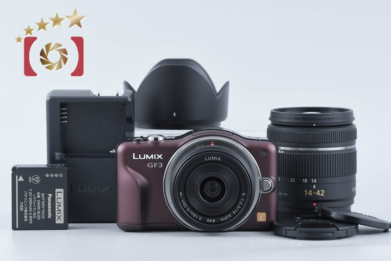 Panasonic LUMIX DMC-GF3 14 14-42 Lenses [Japanese Language Only] from Japan
