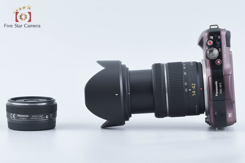 Panasonic LUMIX DMC-GF3 14 14-42 Lenses [Japanese Language Only] from Japan