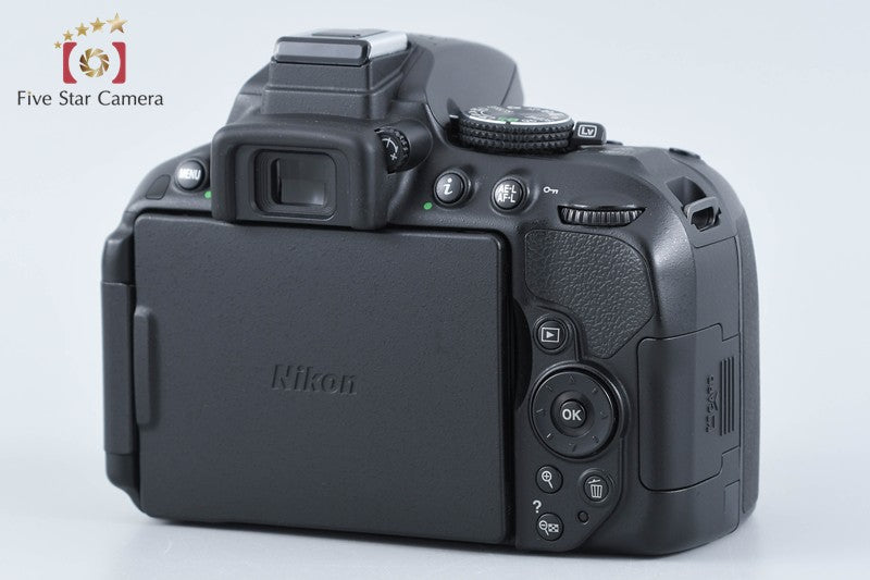 Nikon D5300 Black 24.2 MP DSLR Camera AF-P 18-55 VR Lens from Japan