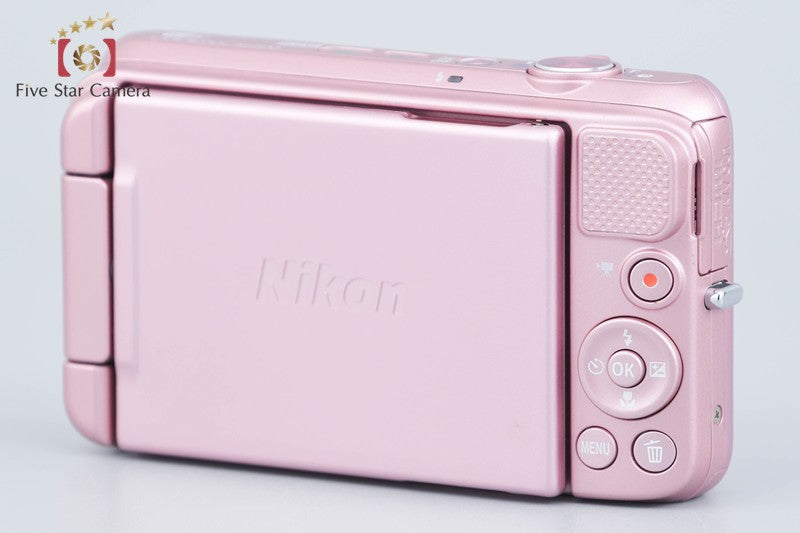 Nikon COOLPIX S6600 Silky Pink 16.0 MP Digital Camera from Japan