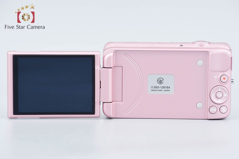 Nikon COOLPIX S6600 Silky Pink 16.0 MP Digital Camera from Japan